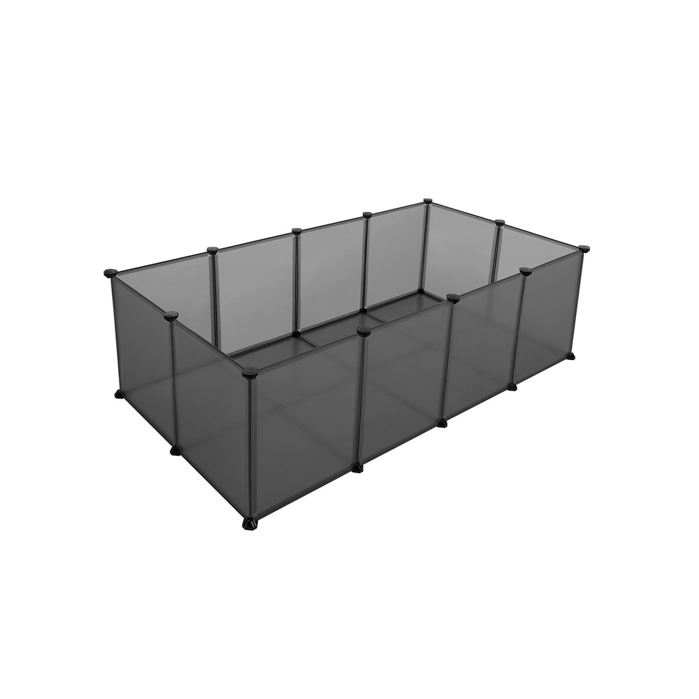 Outdoor enclosure, animal enclosure, playpen, guinea pig, grey