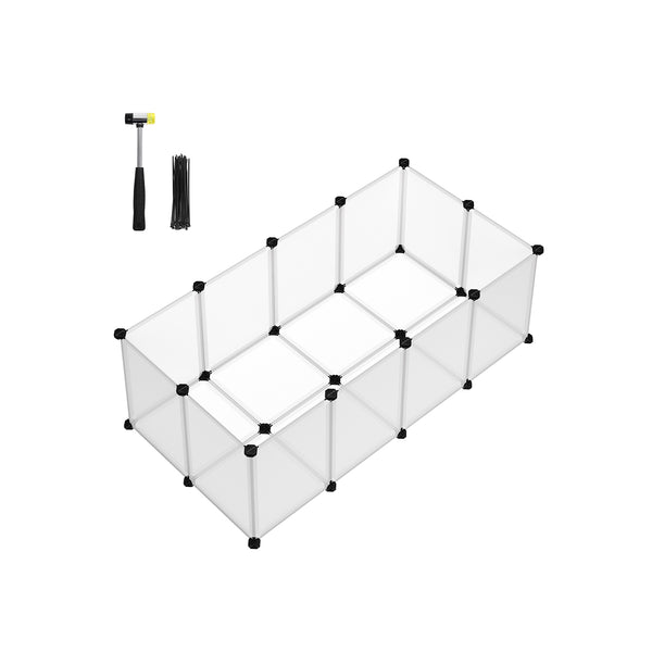 Freigehege Tiergehege mit Bodenplatten