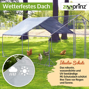 Freigehege Freilaufgehege XXL Konrad 400x300x195cm