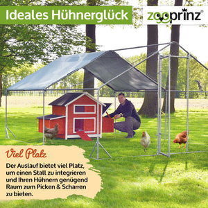 Freigehege Freilaufgehege XXL Konrad 400x300x195cm