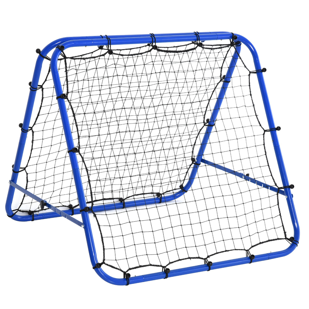 Football Rebounder Kickback Goal 100x95x90cm Blue