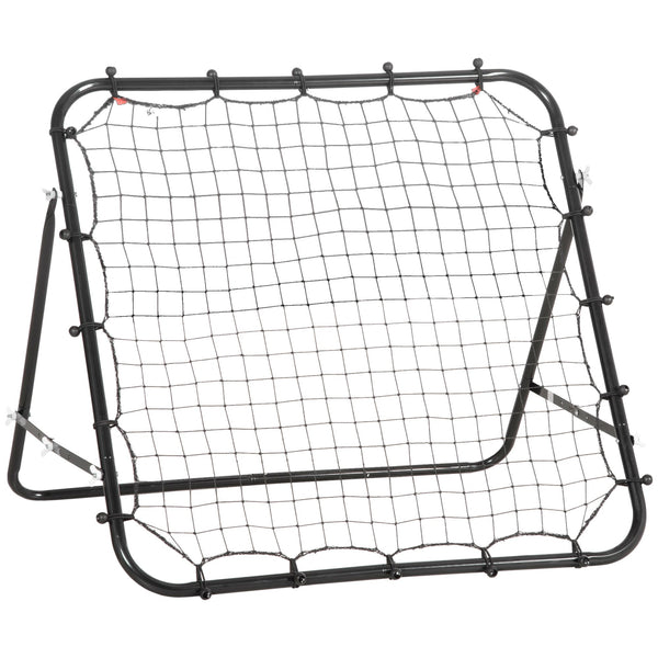 Fussball Rebounder Rückprallwand verstellbar für Training Jugendliche
