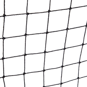 Fussball Rückprallwand Netz 96x80x96cm Rot-Schwarz
