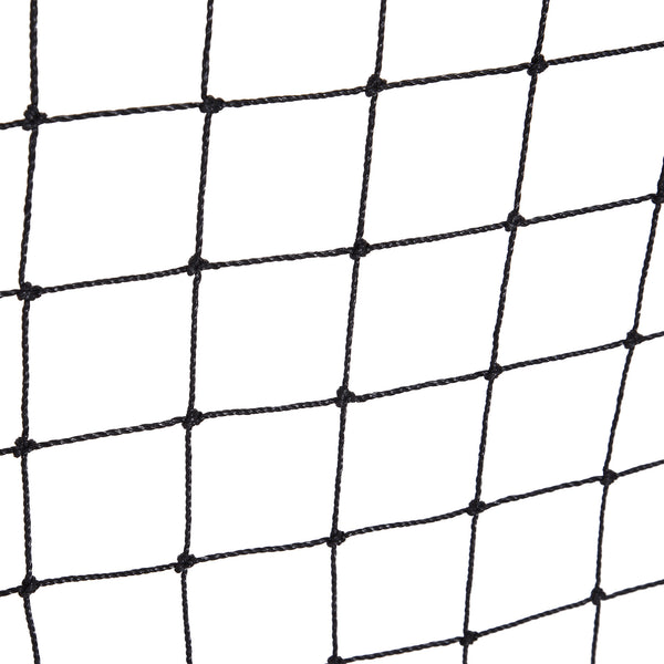 Fussball Rückprallwand Netz 96x80x96cm Rot-Schwarz