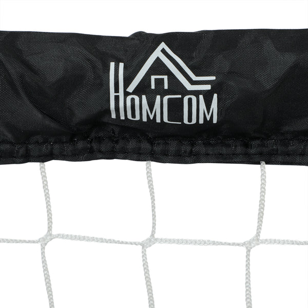 Fussballtor 2er-Set klappbar Metallrahmen 90x36x60cm Schwarz