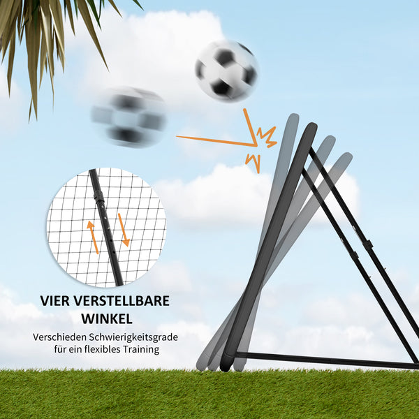 Fussballtor klappbar 5-stufig verstellbar vielseitig