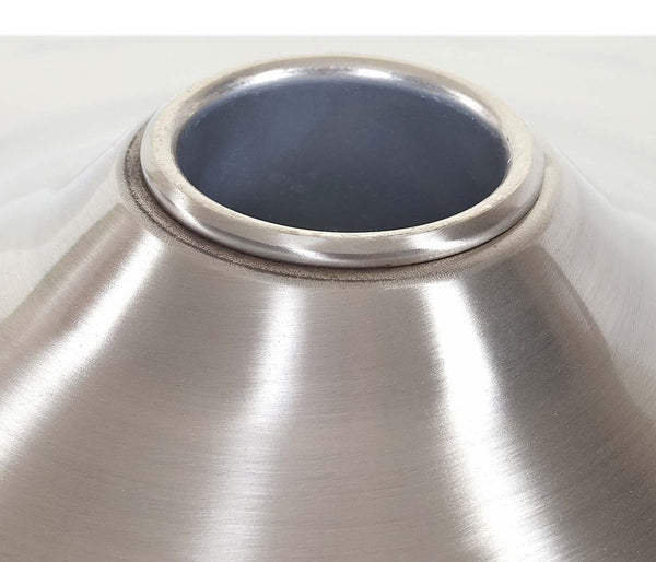 Fussteller Fussplatte Barhocker Barstuhl Rechteck Metall 37,5cm