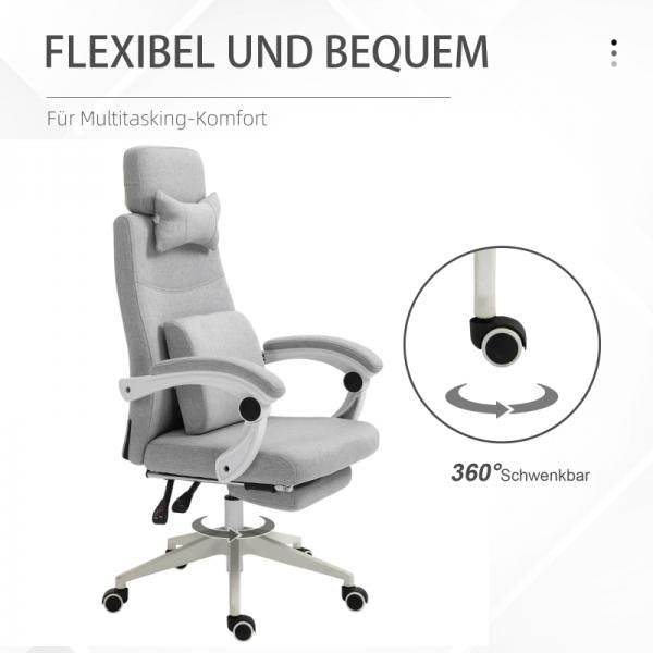 Bürostuhl, Gamingstuhl, Stuhl mit Rollen, Ergonomisches Design