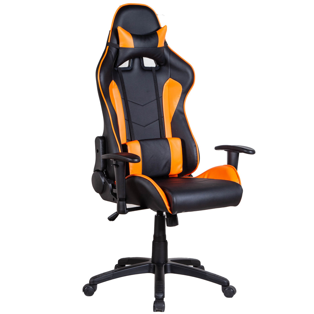 Gaming chair office chair LIMITLESS black orange