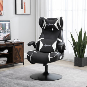 Gamingstuhl ergonomisch und höhenverstellbar Weiss