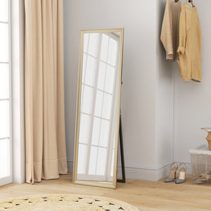 Ganzkörperspiegel gross mit Goldrahmen für Schlafzimmer 160x50cm
