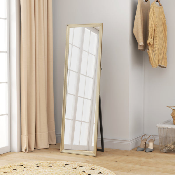 Ganzkörperspiegel gross mit Goldrahmen für Schlafzimmer 160x50cm