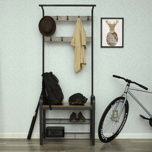 Coat rack, clothes rack 183x72x33cm IndustrialVIBE