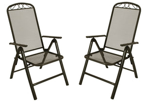 Garnitur Sitzgruppe CLASSIC 3-teilig, Streckmetall anthrazit