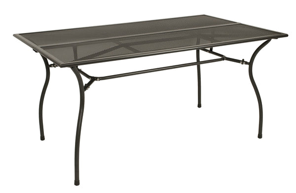Sitzgruppe Garnitur CLASSIC 7-teilig, Streckmetall anthrazit