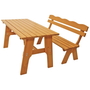 Garnitur FREITAL 2-teilig 150cm, Kiefer imprägniert