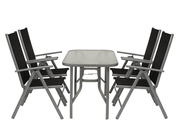 Balkonset BRASILIA Eukalyptus 7-teilig, geölt, FSC®-zertifiziert