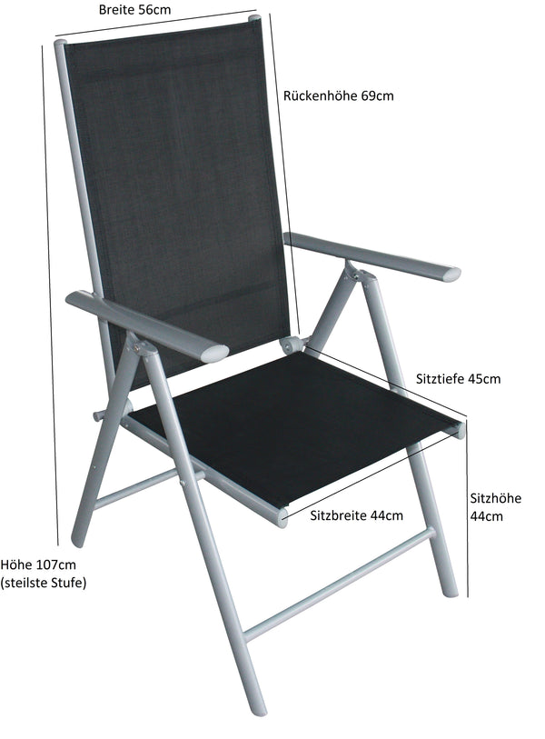 Balkonset BRASILIA Eukalyptus 7-teilig, geölt, FSC®-zertifiziert