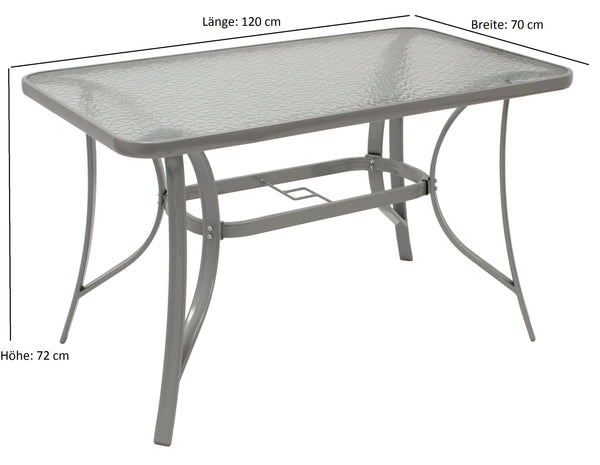 Balkonset BRASILIA Eukalyptus 7-teilig, geölt, FSC®-zertifiziert