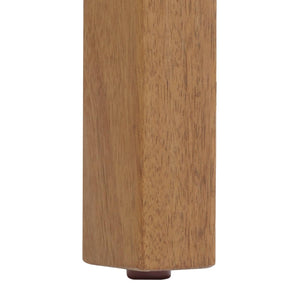 Gartenbank Akazie massiv mit Kissen beige