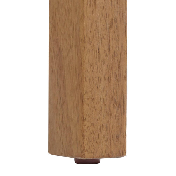 Gartenbank Akazie massiv mit Kissen beige