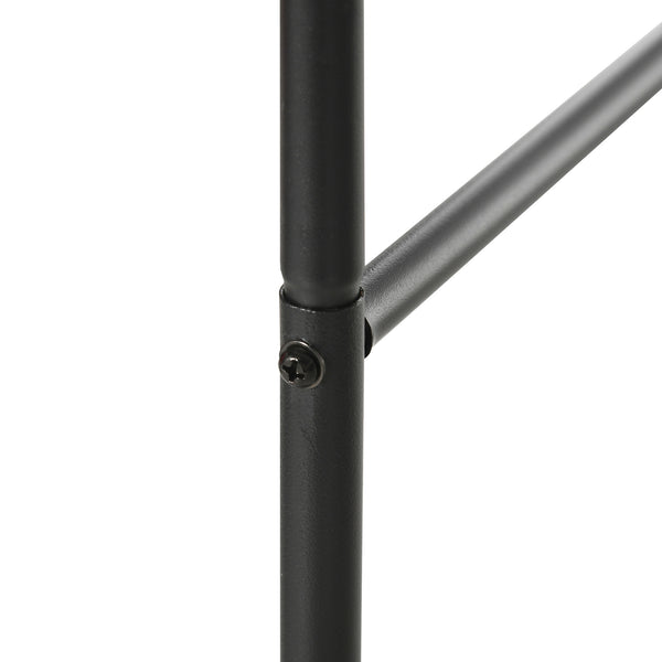 Gartenbogen Rankhilfe für Rosen und Kletterpflanzen Metall schwarz