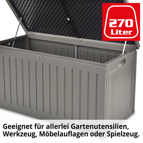 Gartenbox Kissenbox Auflagenbox 270 Liter wetterfest