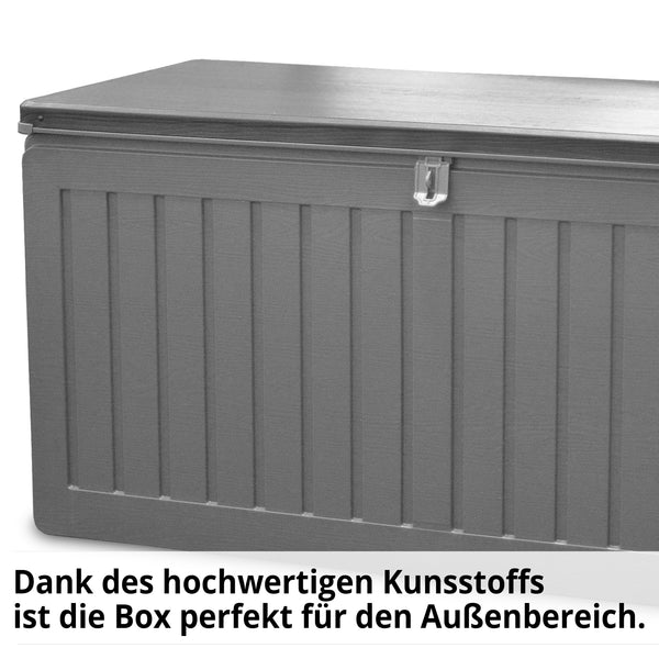 Gartenbox Kissenbox Auflagenbox 270 Liter wetterfest