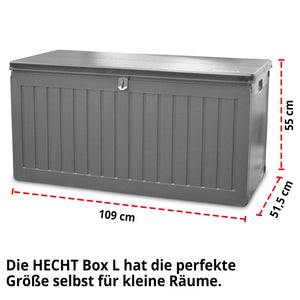 Gartenbox Kissenbox Auflagenbox 270 Liter wetterfest