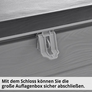 Gartenbox Kissenbox Auflagenbox 680 Liter wetterfest