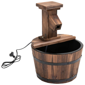 Gartenbrunnen Zierbrunnen Springbrunnen mit Pumpe 37cm