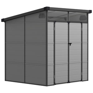 Gartenhaus Kunststoff abschliessbar mit Lüftung 1,9x1,9m