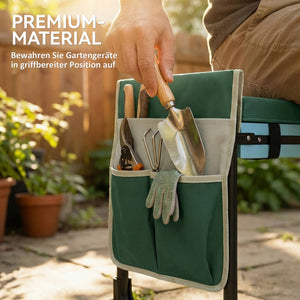 Gartenkniebank Hocker gepolstert klappbar 150kg