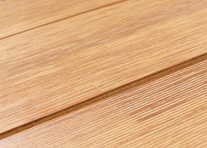 Garten Lounge-Set Akazienholz Stahl mit Beistelltisch & Kissen