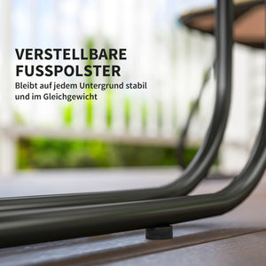Gartenlounge Gartenmöbel Set wetterfest mit Sofa Sessel Tisch und Kissen Polyrattan