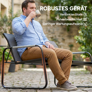 Gartenmöbel Set Sitzgruppe für 4 Personen mit Sofa Sessel und Tisch