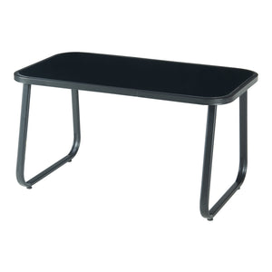Gartenmöbelset Agira 4-tlg. Schwarz