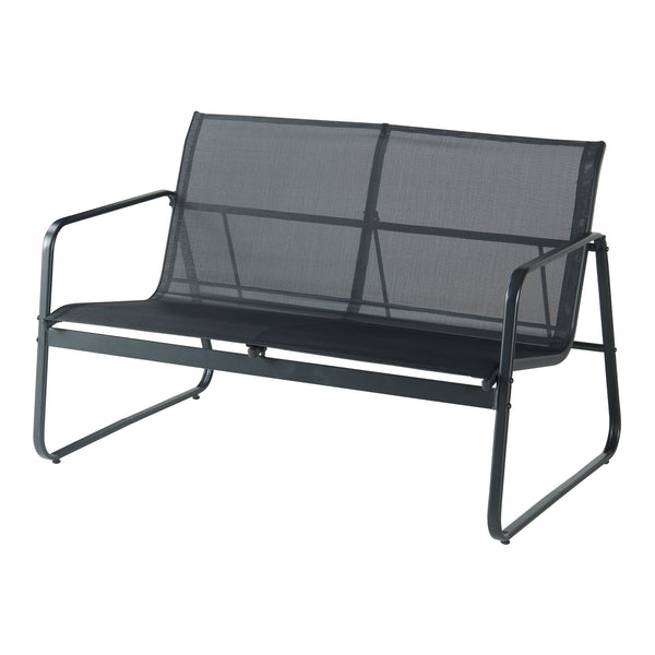 Gartenmöbelset Agira 4-tlg. Schwarz