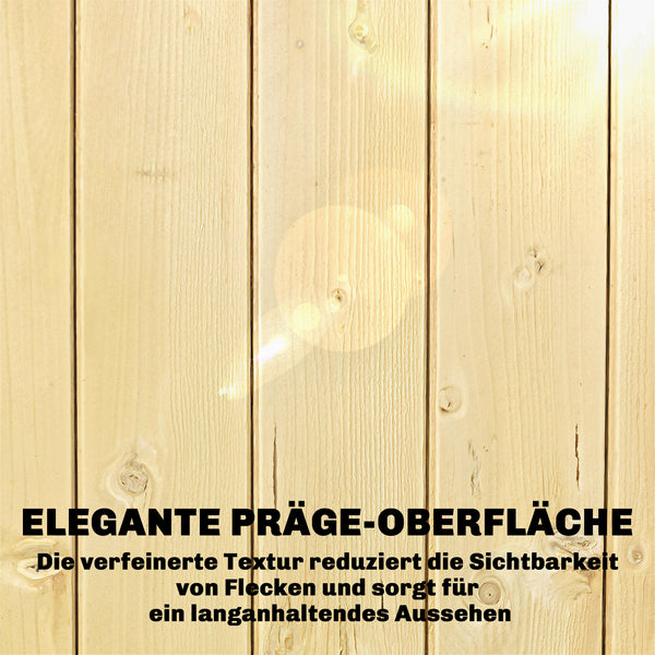 Gartenschrank hoch mit Ablage und Belüftung für Garten Holz