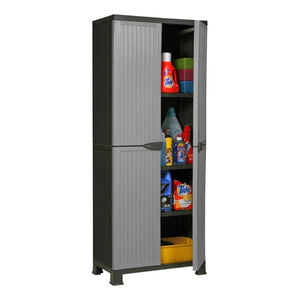 Gartenschrank Kunststoffschrank Geräteschrank 171cm