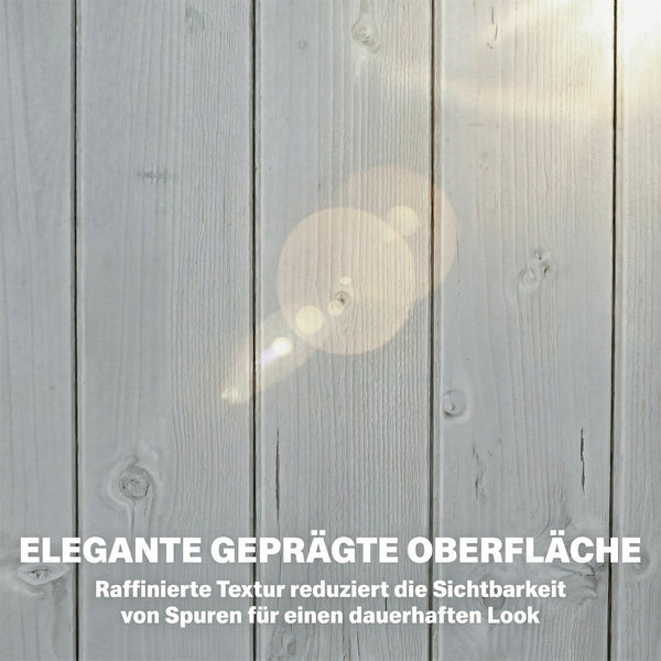 Gartenschrank hoch mit verstellbarer Ablage und Belüftung Holz