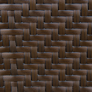 Gartenstuhl Polyrattan klappbar verstellbar wetterfest braun schwarz