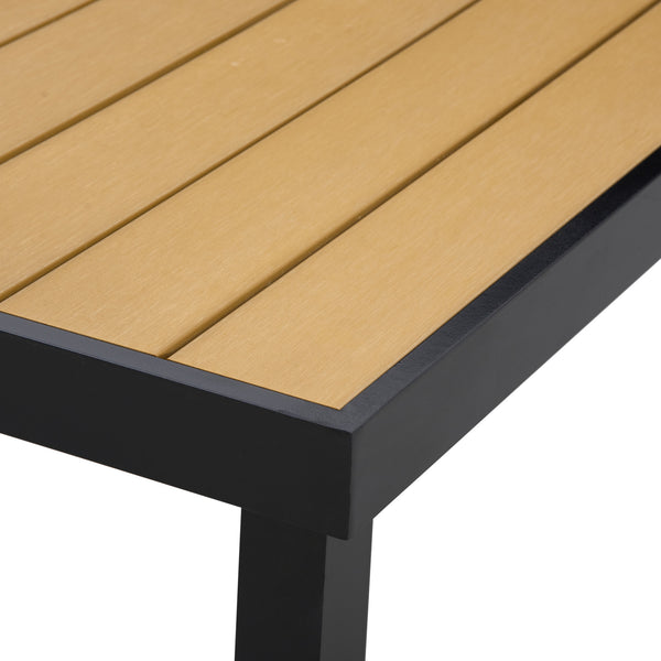 Gartentisch Esstisch pflegeleicht für 8 Personen Aluminium