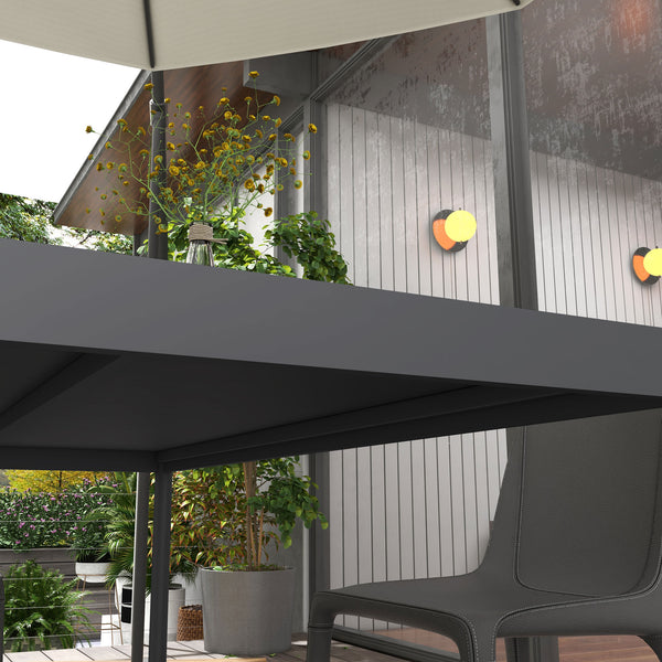 Gartentisch wetterfest für Garten und Terrasse Aluminium
