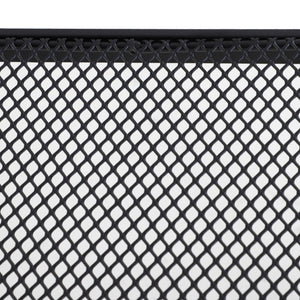 Gartentisch Beistelltisch für Garten Terrasse Metall schwarz