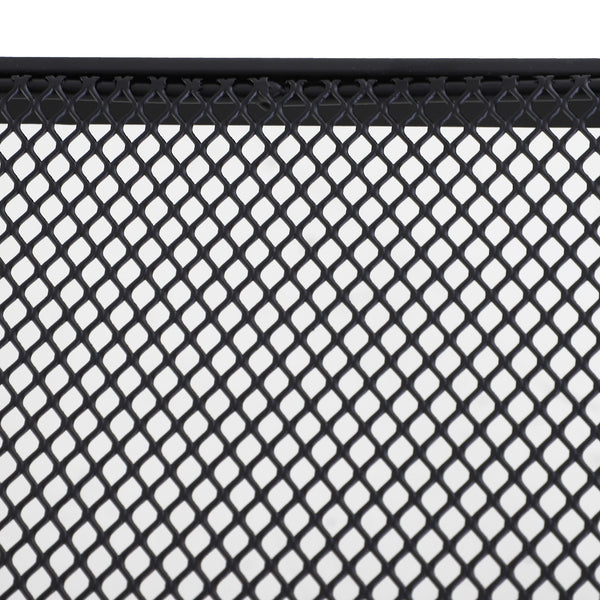 Gartentisch Beistelltisch für Garten Terrasse Metall schwarz