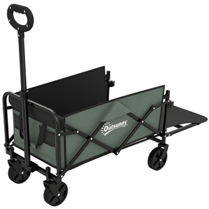 Gartenwagen klappbar mit herausnehmbarer Plane 90kg 72L