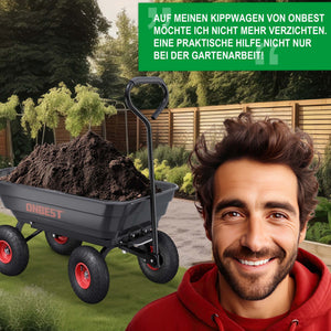 Gartenwagen Transportwagen mit Kippfunktion