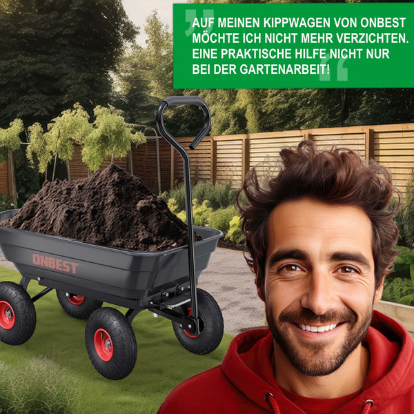 Gartenwagen Transportwagen mit Kippfunktion