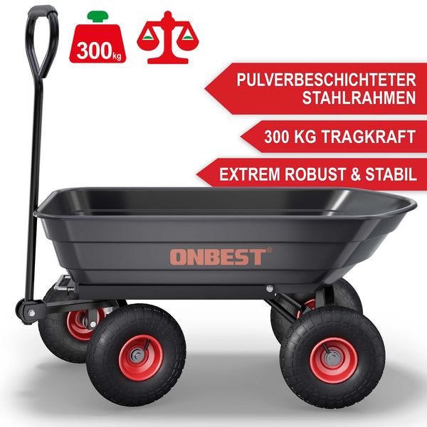 Gartenwagen Transportwagen mit Kippfunktion
